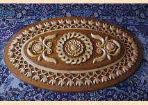 Unique carving – ellipse, ceiling decoration 