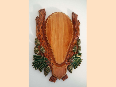 Тrophy carving boards for a roe deer - skull and horns